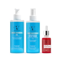Vitanova Aha-Bha Peeling Serum 30 ML + Gözenek Sıkılaştırıcı Tonik 250 ML + Yüz Yıkama Jeli 250 ML
