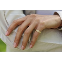 Reis Kuyumculuk T9497 Rope Ring Altın Yüzük