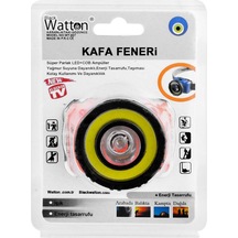 Güçlü Pilli Kafa Lambası Watton Wt 607