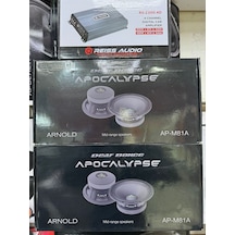 Apocalpyse Ap-81a Üclü Paket 20cm İki Takım Midrange 600wat Rs-z300.4d 4 Kanallı 4x300rms Anfi