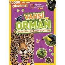 National Geographic Kids Vahşi Orman Çıkartmalı Faaliyet Kitabı