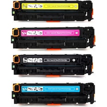 Perfection HP Color LaserJet CM1312  Uyumlu Renkli Toner Takım