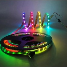 5 Metre Cata Ct 4545 3 Çipli İç Mekan Şerit Led Rgb