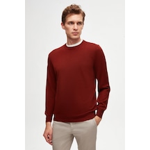 D's Damat Ds Damat Regular Fit Kiremit Düz Örgü Kazak 5hf062432004m 250