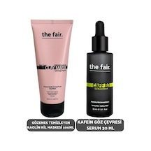 the fair. Kafein Göz Çevresi Serumu 30 ML + Gözenek Temizleyen Kaolin Kil Maskesi 100 ML