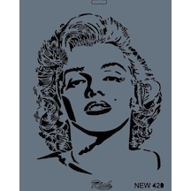 Mey İthalat Rich New Seri N-420 Stencil 35x25 Cm