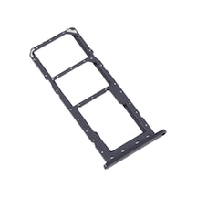 Samsung M04 Uyumlu Sim Kart Aparatı Sim Tepsisi Sim Kızağı Siyah   Yc