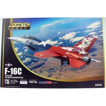 Kinetic K48146 1/48 Ölçek, F-16c Texas Ang İpms 2023 Savaş Uçağı, Plastik Model Kiti-56384
