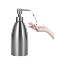 Sones Şişesi Şampuan Sabunluk Paslanmaz Mutfak Kutusu Deterjan Çelik Banyo 500ml Cj Diğer Diğer