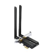 Archer Tx50e, Ax3000 Mbps Wi-fi 6 Bluetooth 5.0 Pcıe Ağ Kartı, İki Anten, 1024-qam,ofdma Ve 160 Mhz Bant Genişliği, Ultra Düşük Gecikme, Intel Wi-fi 6 Yonga Seti, Windows 10/11'i Destekler