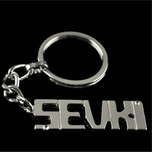 Depomıx Şevki İsimli Anahtarlık- Çok Renkli