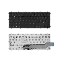 Dell Uyumlu Inspiron 13-7368, 13-7370 Klavye Tr Siyah - Büyük Enter