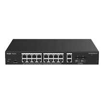 Reyee Rg-es220gs-lp 16 Port Gıgabıt+2xgb Rj45/sfp Uplınk Cloud Yönetilebilir 130w Poe Rackmou