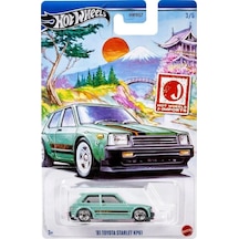 Hot Wheels Toyota Starlet Kp61 Green Jdm Hwr57 / Hrt02