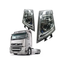 Volvo Çekici Fh Fm Serisi Sağ Sol Ön Far Takımı 2008-2013