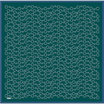 Belli Twill Saf İpek Eşarp 2025 Yaz Sezonu 4109d T - Renk-03 Çok Renkli