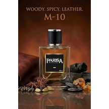 M-10 Signature Man Edp 50 Ml - Siyah Biber & Deri Notalı Karizmatik Odunsu Erkek Parfümü Prsm10 Odunsu