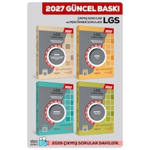 Lgs 2027 Çalışma Kitabı Çıkmış Sorular Ve Meb Örnek Soruları Güncel Baskı
