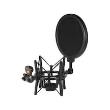 Artfulabode Ve Tutucu Stüdyo Şok Pop Plastik Mikrofon Kayıt İçin Geeroyoo Filtre 15cm - Dn