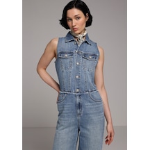 Colin's Colins Slim Fit Kadın Light İndigo Denim Jean Pantolon Cl1081410 Q1.v1 Dn45048