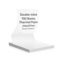 Xindoker 100 Yapraklı A4 Termal Kağıt Paketi - 210x297mm Boyut, 451g Hafif
