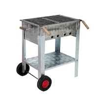 Metehan MTH-164 Maltız Izgaralı - İki Tekerlekli Mangal