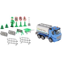 Vehicle Toys Kit Garbage Truck / Sprinkler Car Model Birthday Gift Style 3