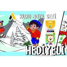 30x120 Boyama Rulosu Yaman Kar Tatili + Adel 12'li Kuru Boya Kale