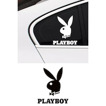Playboy Sticker , Oto Sticker, Motor Sticker, Kelebek Cam Sticker 25x21 Cm
