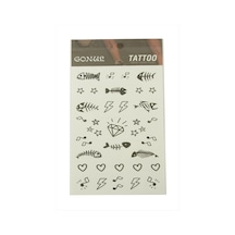 - 346 - Balık Tattoo - Spt-gld - Dövme Sticker-11928171-beyaz