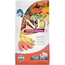 N&D Tropical Selection Düşük Tahıllı Somonlu Tropikal Meyveli Orta Büyük Irk Yetişkin Köpek Maması 2 KG