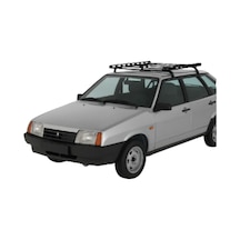 Lada Samara Sputnik 1984-2013 Uyumlu 4 Oluklu Tavan Sepeti - Hatchback