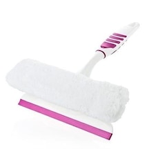 Pratik Kolay Mikrofiber Peluşlu Camsil Cam Silme Aleti Aparatı Çok Renkli