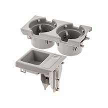 BARDAKLI VE MADENİ PARA KUTUSU (SET-GRİ) BMW E46 9804