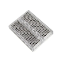 Koodmax - 10 Adet - Mini Yapışkanlı Breadboard - 170 Pin - 4.5 3.5cm - Şeffaf