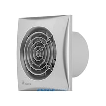 Silent - 100 Crz Silver 100 'Lük Sessiz. Timer 'Lı Banyo Fanı