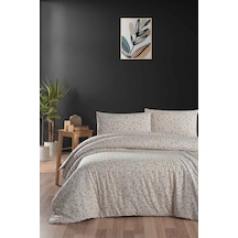 Menderes Home Cotton Collection Flanel R Çift Kişilik Nevresim Takımı Gonca Turuncu