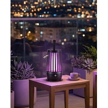 Uv Mor Işık Elektrikli Böcek Öldürücü Lamba Gece Aydınlatmalı Sessiz Ve Güvenli Kullanım 10'lu Set