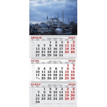 2022 Yılı Takvim Modelleri Camii Yarımada