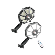 Powermaster Zb-168a Kumandalı Sensörlü Beyaz Solar Aydınlatma