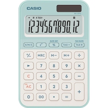 Casio Ms-20yc-lg-w-dp Hesap Makinesi Desktop Gri - Siyah