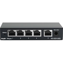 Ruijie Reyee RG-ES105D 5 Port 10/100 Mbps Switch Metal Kasa