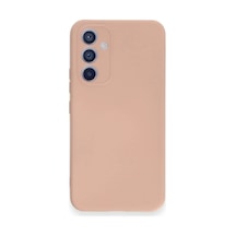Samsung Galaxy A54 5g Kılıf Nano İçi Kadife Silikon - Pudra Düz Renkli