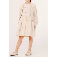Moonstar Kız Bebek Elbise Takım - Moonstar - Bej - 4 Yaş - 52152-bej-4 Yaş Bej