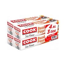 Cook Orta Boy Buzdolabı Poşeti 20'li 8 Paket 24 x 38 CM