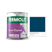 Permolit Enamel Sentetik Yağlı Boya Boncuk Mavi 0.75 Lt. 0.75 L