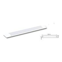 18w Beyaz Led Bant Armatür Beyaz Işık 2 Adet