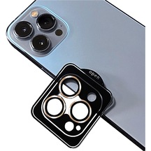 Noktaks - iPhone Uyumlu 12 Pro Max - Kamera Lens Koruyucu Cl-09 - Gümüş