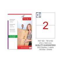 Tanex Tw-2102 Sevkiyat ve Lojistik Etiketi 210x148.5 mm