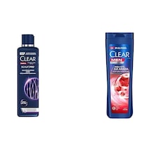 Clear Men Scalp Pro Saç Dökülmesine Karşı Güçlendirici Şampuan Kepeğe Karşı Etkili 300 Ml 1 Clear Men Kepeğe Karşı Etkili Şampuan Hızlı Stil 2'si 1 Arada Kolay Şekil Alan Saçlar 350 Ml Mavi 2